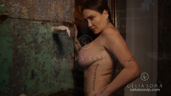 Celialoraoficial Topless Tattooed Pose OnlyFans Video Leaked