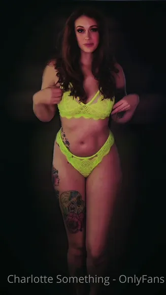 Charlottesomething Neon Thong Tease OnlyFans Video Leaked