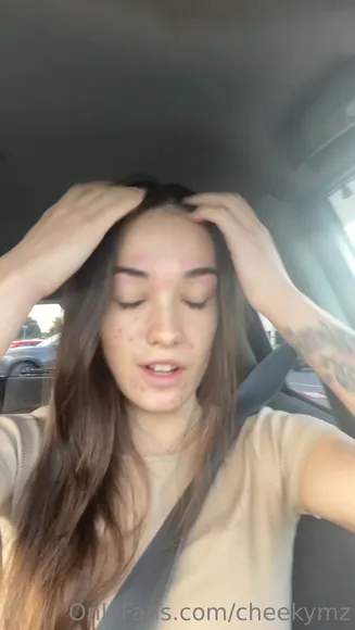 Cheekymz Topless Butterfly Tattoo Reveal OnlyFans Video Leaked