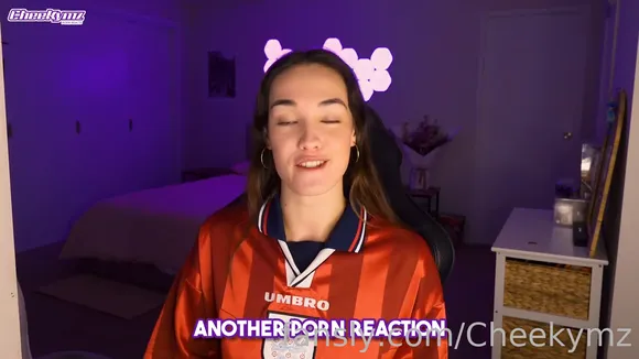 Cheekymz Red Jersey Self Pleasure OnlyFans Video Leaked