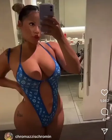 Chromazz Blue Bodysuit Tease OnlyFans Video Leaked