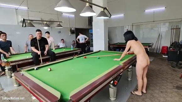 Cikai Naked Pool Table Tease OnlyFans Video Leaked
