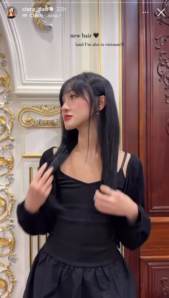 Claradao Black Cami And Cardigan OnlyFans Video Leaked