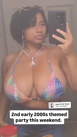 Coco Rainbow Bikini Top Tease OnlyFans Video Leaked