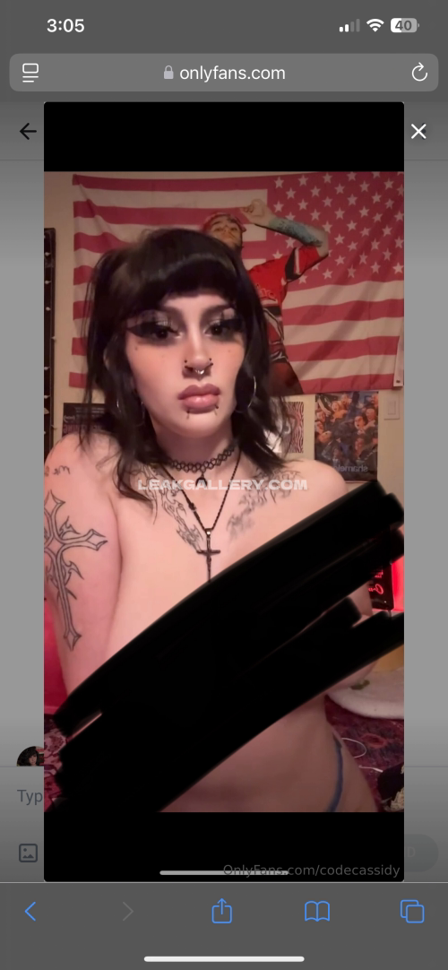 Codecassidy / Codeinecassidy / Codeinecassidy2 ภาพหลุดนู้ด OnlyFans สุดเอ็กซ์คลูซีฟ #15997024