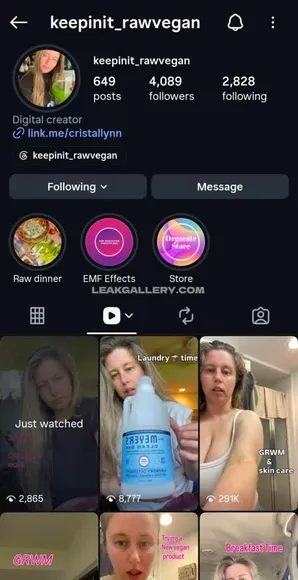 Cristalynn... / Keepinit_rawvegan ภาพหลุดนู้ด OnlyFans สุดเอ็กซ์คลูซีฟ #15394767