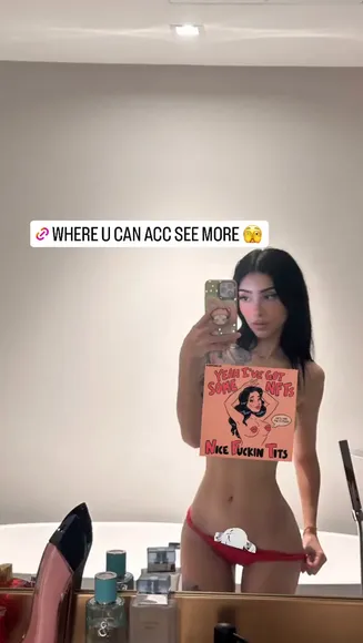 Cupofchaii Red Thong Mirror Selfie OnlyFans Video Leaked