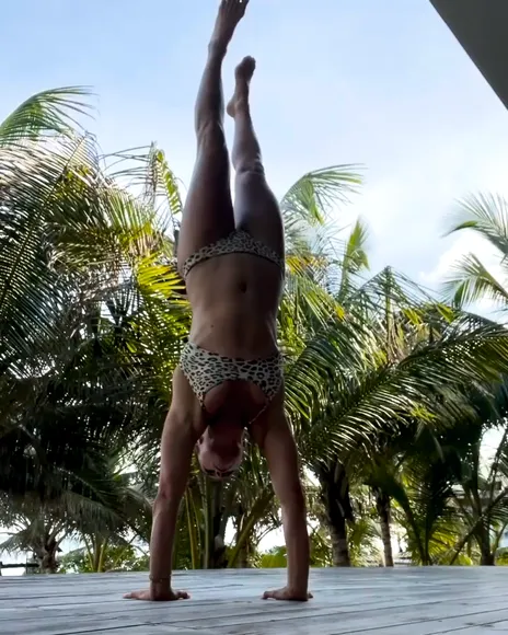 Danicapatrick Leopard Bikini Handstand OnlyFans Video Leaked