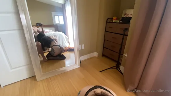 Danielle_xxvv Black Lingerie Ass Pose OnlyFans Video Leaked