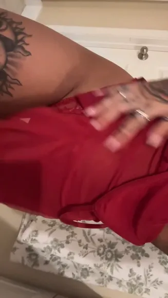 Daniellecohn Red Thong Back View OnlyFans Video Leaked