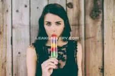 Danielleksharp Lace Top Lick Tease OnlyFans Photo Leaked