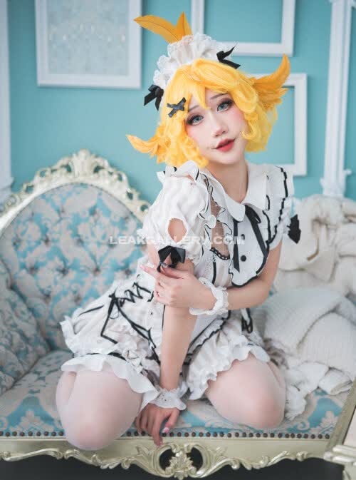 Danisaurz Maid Outfit Tease OnlyFans Photo Leaked
