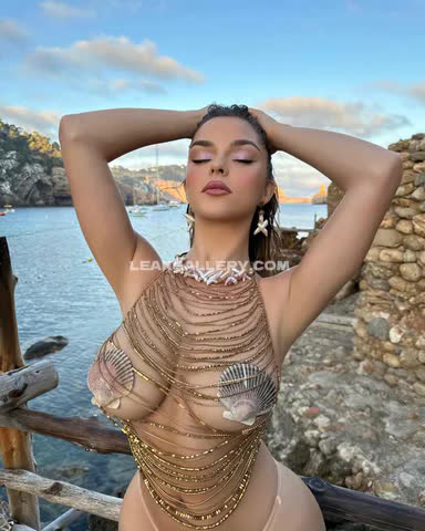 Demirose Sheer Chain Bodysuit Tease OnlyFans Photo Leaked