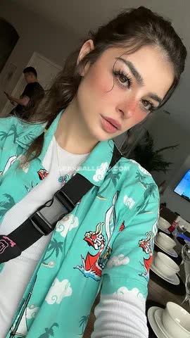 Deputyaruuu Tropical Shirt Tease OnlyFans Photo Leaked