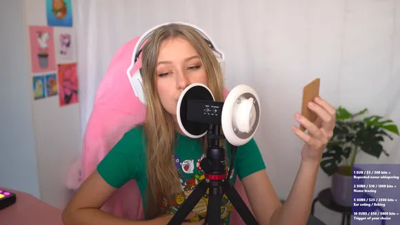 Diddlydonger Whispering Into Mic OnlyFans Video Leaked