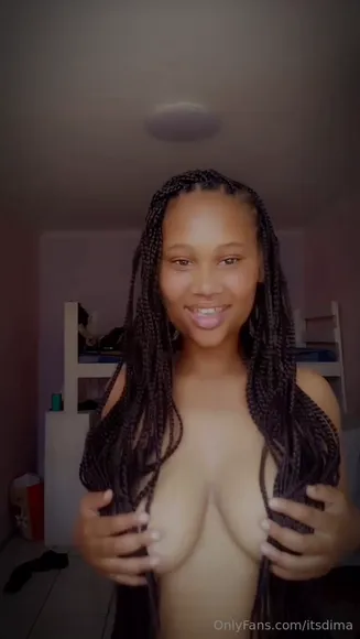 Dima Topless Braids Play OnlyFans Video Leaked