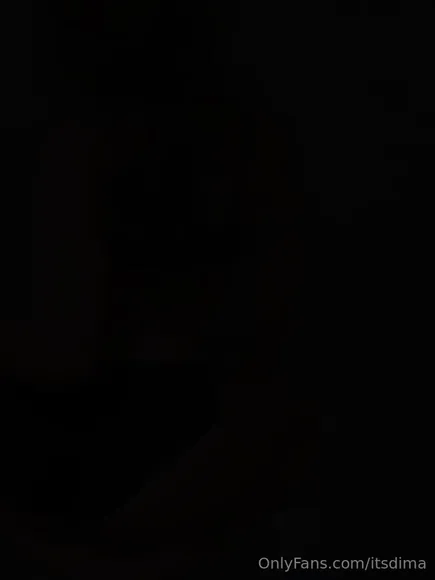 Dima Black Lingerie Ass Pose OnlyFans Video Leaked