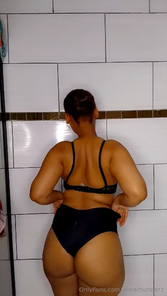 Dima Black Lingerie Ass Pose OnlyFans Video Leaked