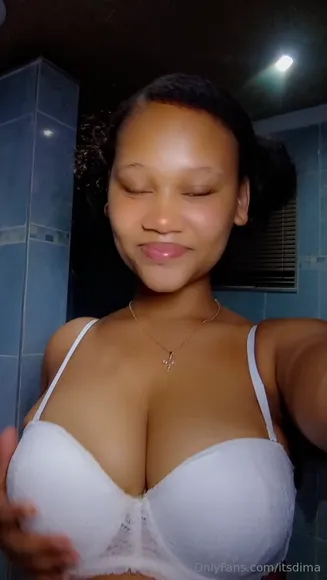 Dima White Lace Bra Tease OnlyFans Video Leaked