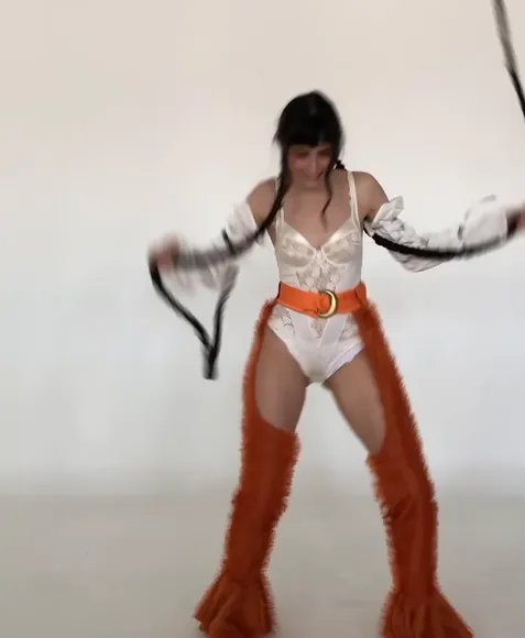 Doddleoddle Lace Bodysuit Strut OnlyFans Video Leaked
