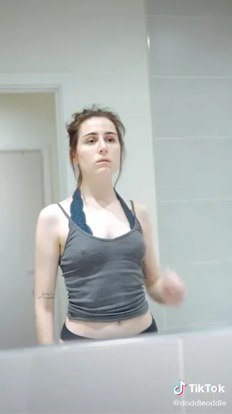 Doddleoddle Striped Top To Sheer OnlyFans Video Leaked