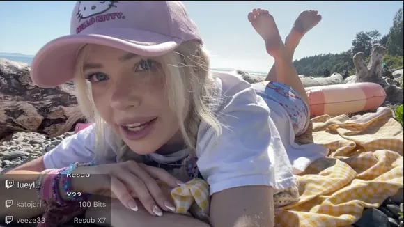 Dollblush Legs Up Outdoor Tease OnlyFans Video Leaked