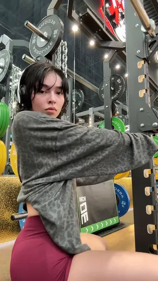 Kaniiberry Gym Shorts Ass Pose OnlyFans Video Leaked