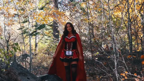 Drstraight Red Skirt Forest Tease OnlyFans Video Leaked