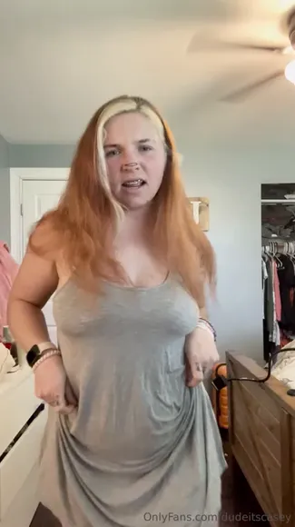 Dudeitscasey Tattooed Tits Squeezing OnlyFans Video Leaked