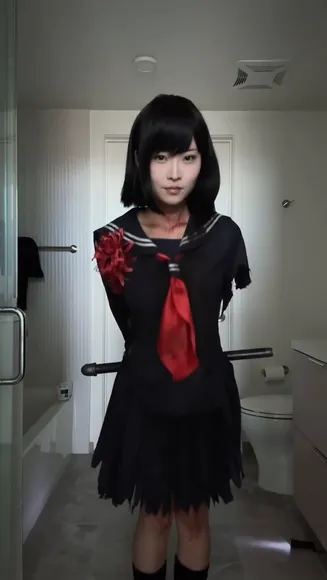 Dystorra Torn School Uniform Hold OnlyFans Video Leaked