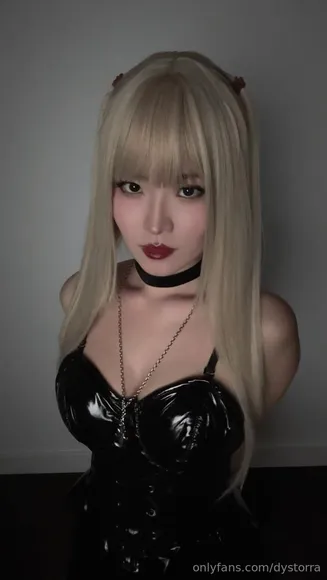 Dystorra Latex Corset Tease OnlyFans Video Leaked