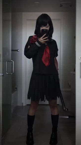 Dystorra Schoolgirl Uniform Tease OnlyFans Video Leaked