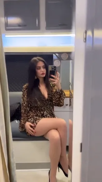 Ecetaylanr Leopard Dress Mirror Selfie OnlyFans Video Leaked