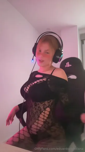 Diana Eduardovich Lace Bodysuit Tease OnlyFans Video Leaked