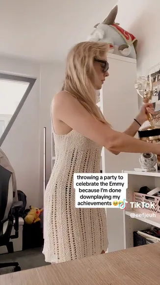 Eefjah Knit Dress With Leopard Bra OnlyFans Video Leaked