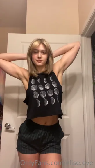Elise Bare Midriff Tease OnlyFans Video Leaked