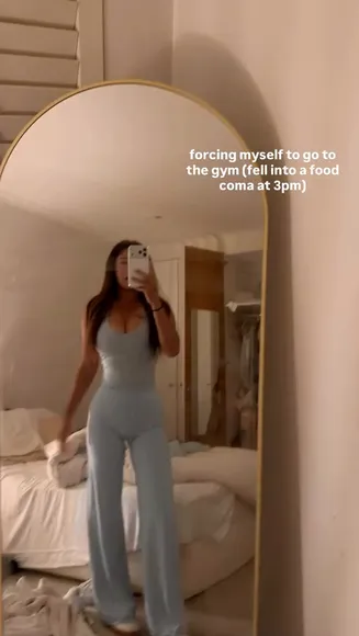 Elizabethxpang Light Blue Bodysuit Selfie OnlyFans Video Leaked