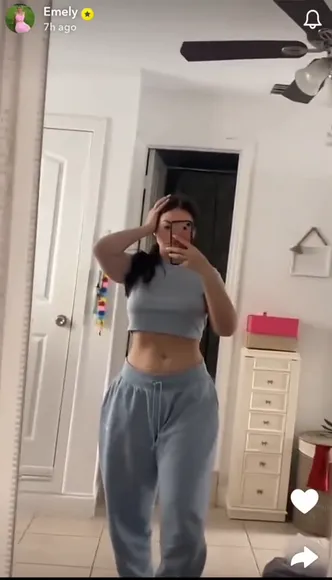 Emelyhernandez Crop Top Belly Display OnlyFans Video Leaked