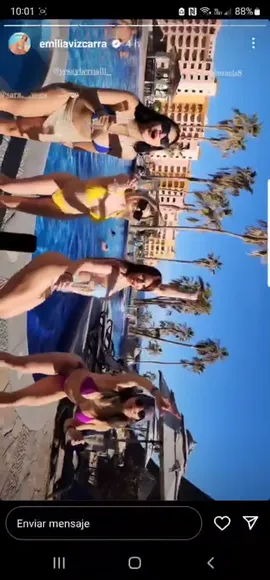 Emiliavizcarra Bikini Poolside Tease OnlyFans Video Leaked