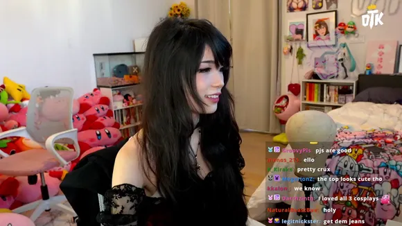 Emiru Off-Shoulder Lace Top OnlyFans Video Leaked