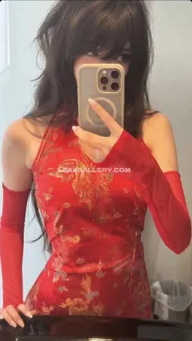 Emiru Red Dragon Bodysuit Selfie OnlyFans Photo Leaked