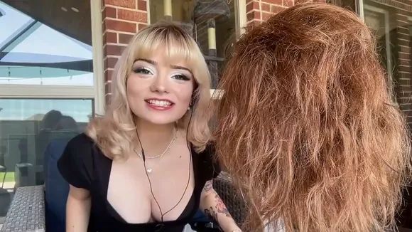 Emmasmyspaceasmr Black Top Hair Styling OnlyFans Video Leaked