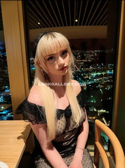 Emmasmyspaceasmr Sheer Polka Dot Dress OnlyFans Photo Leaked