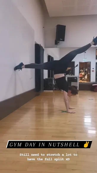 Enjinight Legs Spread In Handstand OnlyFans Video Leaked