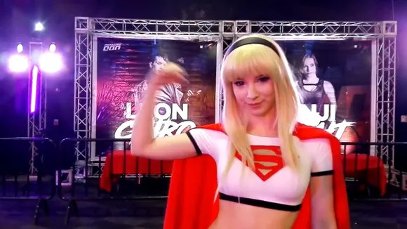 Enjinight Red Cape Superhero Pose OnlyFans Video Leaked