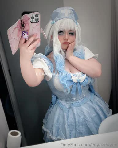 Enyaarwyen Nurse Costume Selfie Pose OnlyFans Photo Leaked