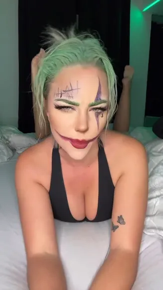 Enyaxdres Joker Makeup Tease OnlyFans Video Leaked