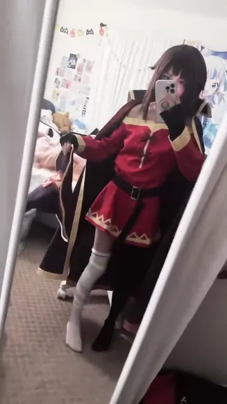 Erohimekaiju Red Dress Cosplay Tease OnlyFans Video Leaked