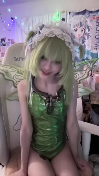 Erohimekaiju Shiny Green Bodysuit Tease OnlyFans Video Leaked