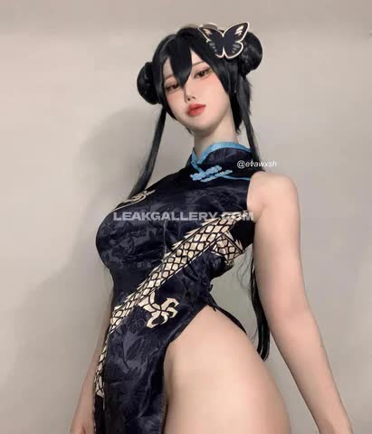 Evawishx High Slit Cheongsam Tease OnlyFans Photo Leaked